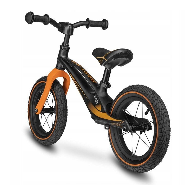 Bicicleta fara pedale Lionelo Bart Air Black - detaliu 3
