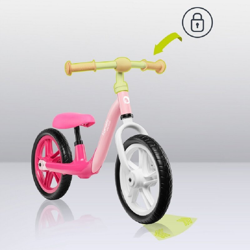 Bicicleta fara pedale Lionelo Alex Bubblegum – imagine produs 29