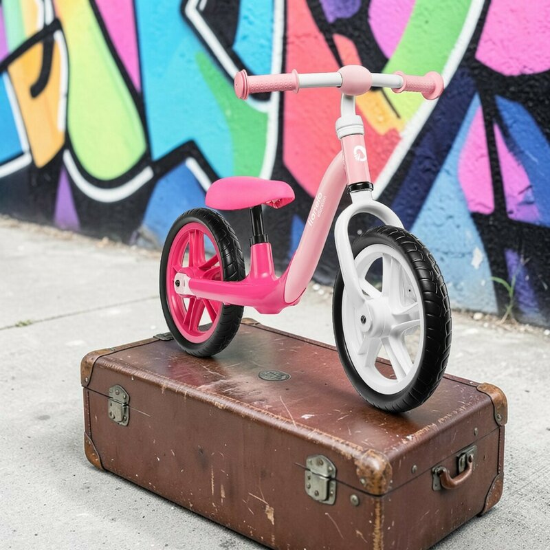Bicicleta fara pedale Lionelo Alex Bubblegum – imagine produs 14