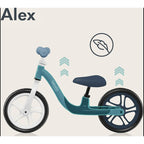 Bicicleta fara pedale Lionelo Alex Turquoise – imagine produs 27