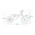 Bicicleta fara pedale Lionelo Bart, Sky Blue – imagine produs 21