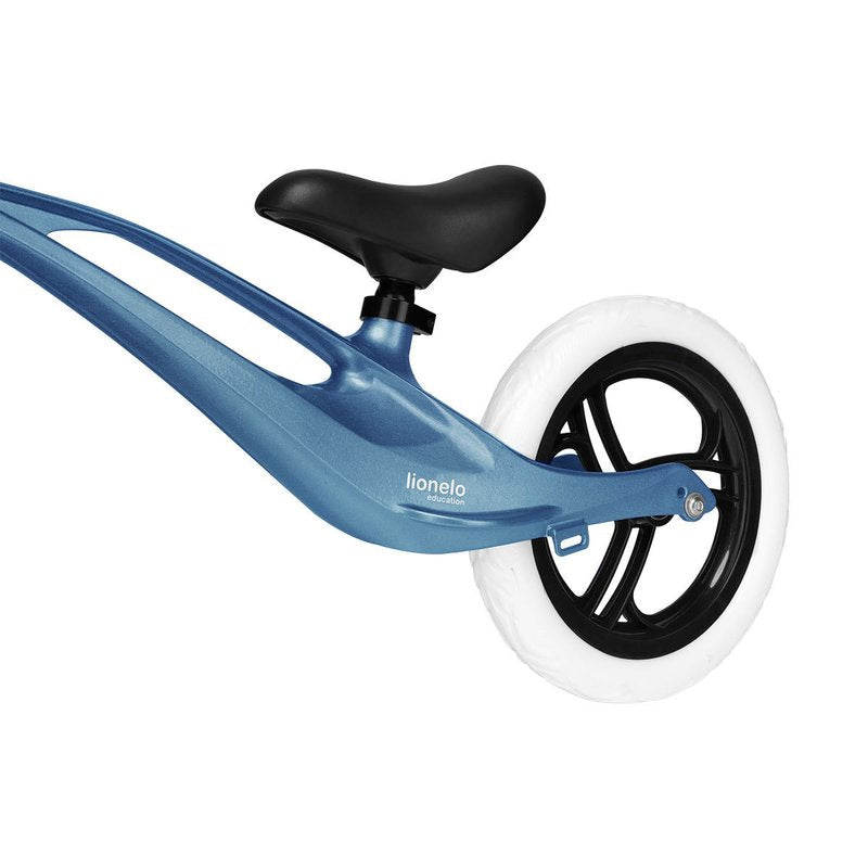 Bicicleta fara pedale, Lionelo, Bart, Usoara, Cu cadru din magneziu, Cu ghidon si sa reglabile, Greutate 3 Kg, 12 inch, Conform cu standardul european de securitate EN71, Sky Blue