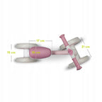 Bicicleta fara pedale Lionelo Villy Pink Rose – imagine produs 35
