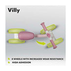 Bicicleta fara pedale Lionelo Villy Pink Rose – imagine produs 23