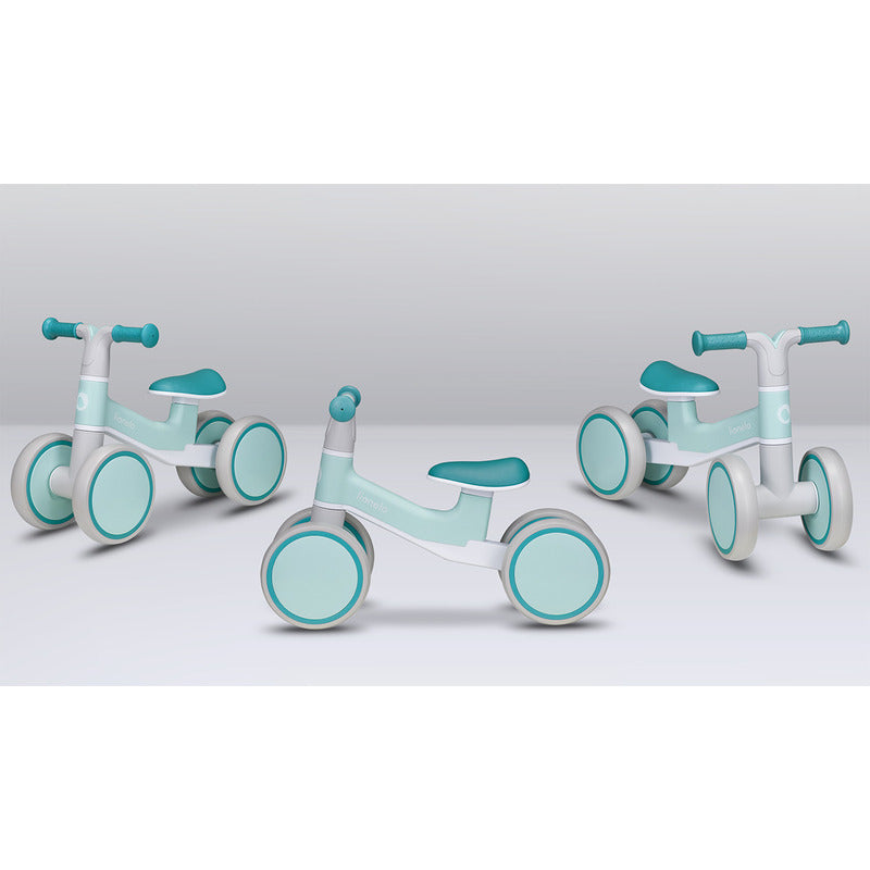 Bicicleta fara pedale Lionelo Villy Green Turquoise – imagine produs 22