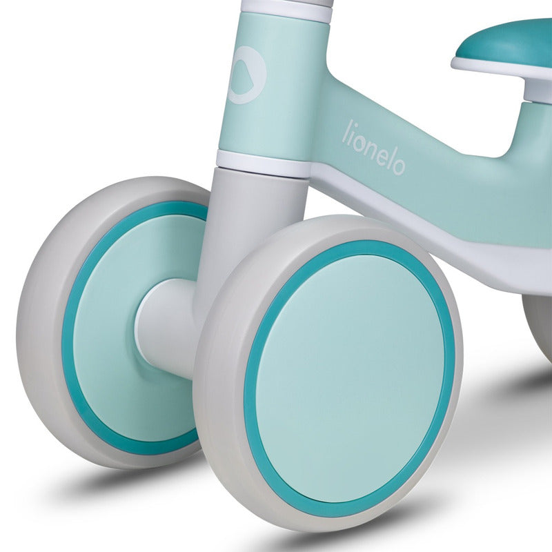 Bicicleta fara pedale Lionelo Villy Green Turquoise – imagine produs 21
