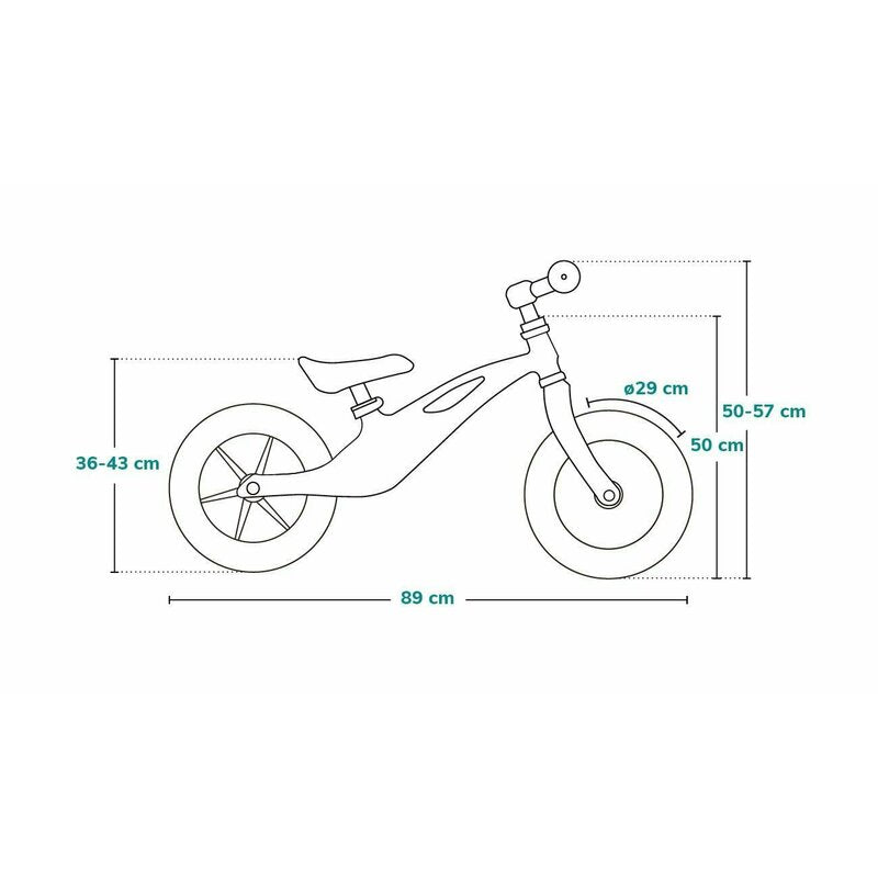 Bicicleta fara pedale, Lionelo, Bart Tour, Usoara, Cu cadru din magneziu, 3.3 Kg, 12 inch, Conform cu standardul european de securitate EN71, Grey Stone