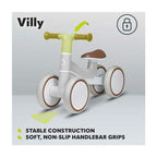 Bicicleta fara pedale Lionelo Villy Beige Latte – imagine produs 23