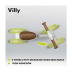 Bicicleta fara pedale Lionelo Villy Beige Latte – imagine produs 26