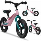 Bicicleta fara pedale Lionelo Bart Tour Pink Bubblegum - detaliu 3