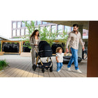 Carucior 3 in 1 Lionelo Amber, Negru Onyx
