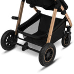 Carucior 3 in 1 Lionelo Amber, Negru Onyx