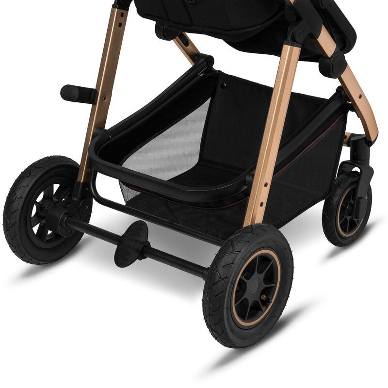Carucior 3 in 1 Lionelo Amber, Negru Onyx