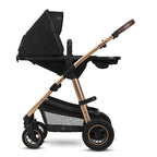 Carucior 3 in 1 Lionelo Amber, Negru Onyx