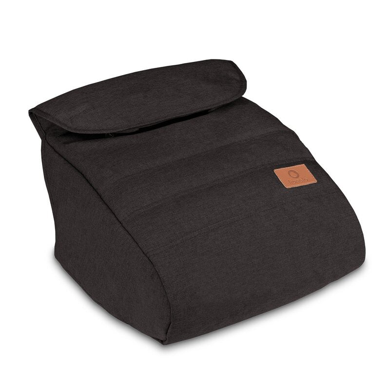 Carucior 2 in 1, Lionelo, Amber, Cadru aluminiu, Cu landou intarit si salteluta moale, Reversibil, Maner ajustabil, Huse pentru picioare, ploaie, Plasa de tantari, Geanta parinti, Pana la 22 kg, EN1888-1, EN1888-2, EN1466, Gri inchis