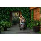 Carucior 2 in 1, Lionelo, Amber, Cadru aluminiu, Cu landou intarit si salteluta moale, Reversibil, Maner ajustabil, Huse pentru picioare, ploaie, Plasa de tantari, Geanta parinti, Pana la 22 kg, EN1888-1, EN1888-2, EN1466, Gri inchis