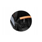 Carucior 3 in 1, Lionelo, Amber, Cadru aluminiu, Cu landou intarit si salteluta moale, Cu scoica auto testata ADAC, Reversibil, Cu accesorii, Geanta parinti, Pana la 22 kg, Gri Inchis