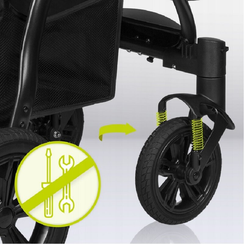Carucior sport Lionelo Annet Tour Dreamin, Negru