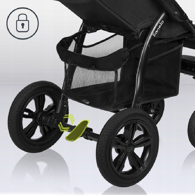 Carucior sport Lionelo Annet Tour Dreamin, Negru