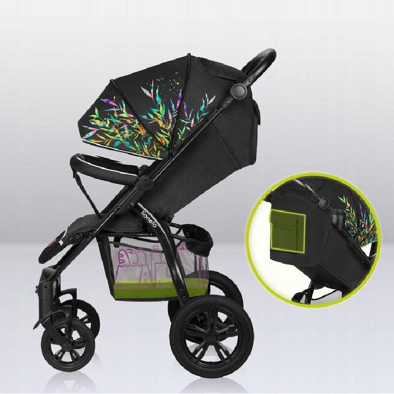 Carucior sport Lionelo Annet Tour Dreamin, Negru