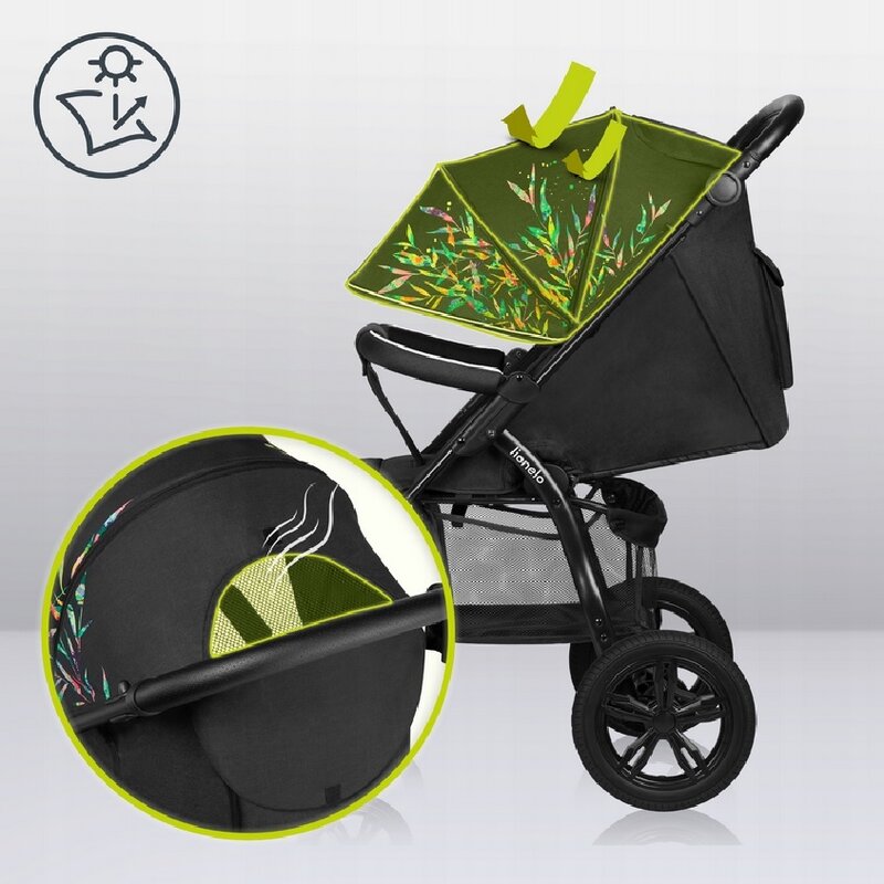 Carucior sport Lionelo Annet Tour Dreamin, Negru