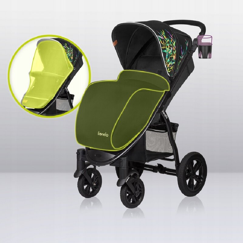 Carucior sport Lionelo Annet Tour Dreamin, Negru