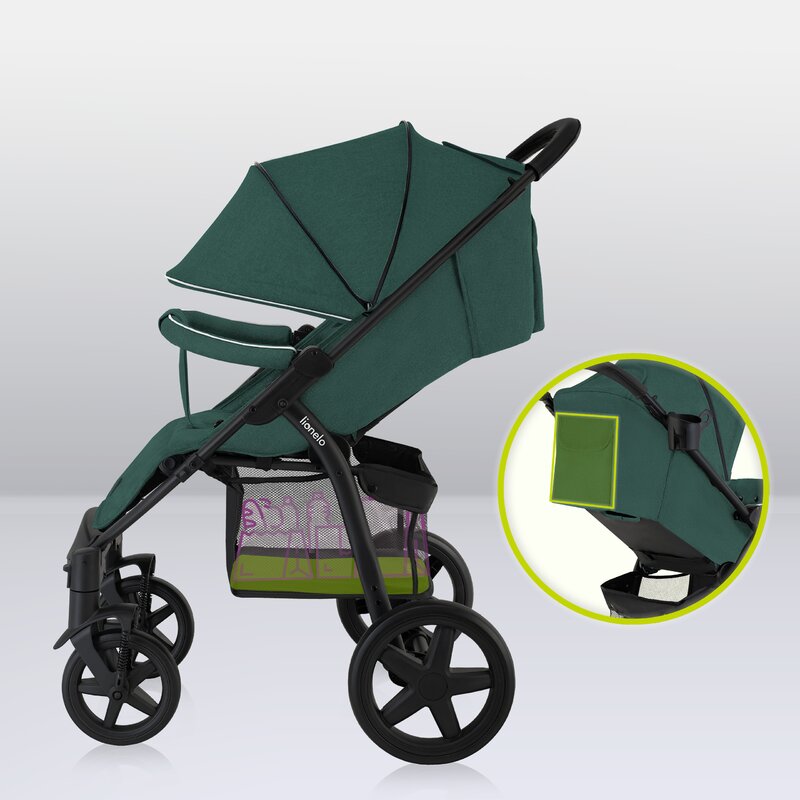 Carucior sport Lionelo Annet Plus, Verde