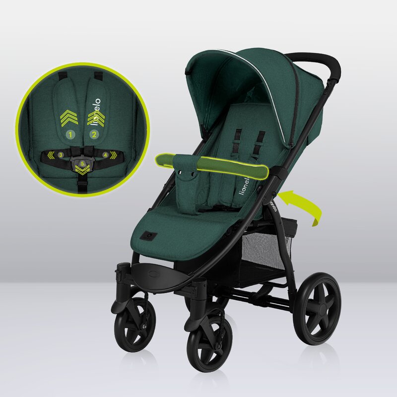 Carucior sport Lionelo Annet Plus, Verde