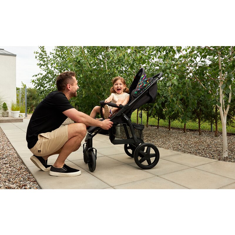Carucior sport Lionelo Annet Plus Dreamin', Negru