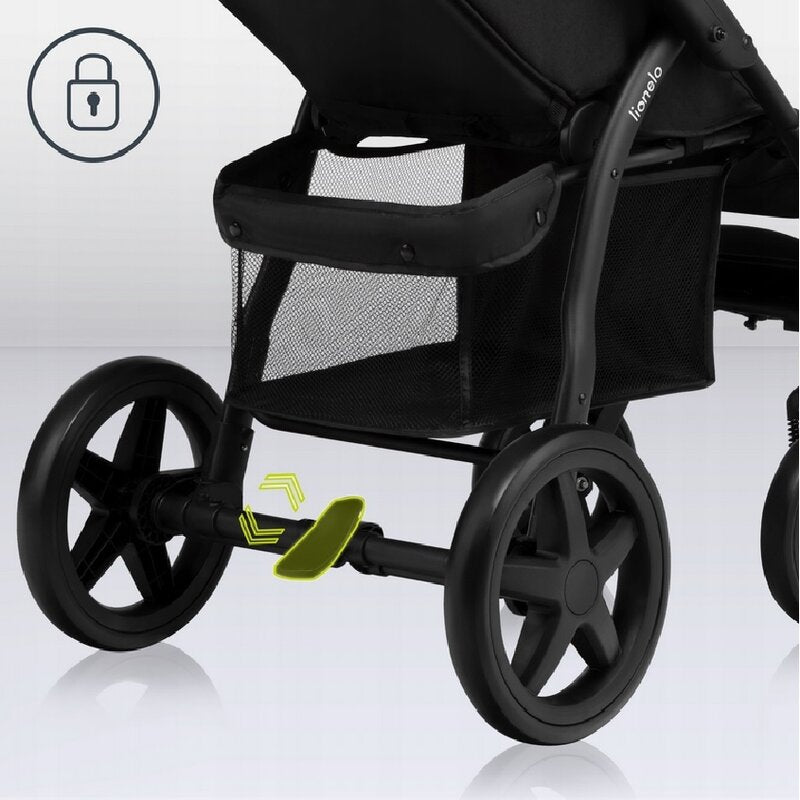 Carucior sport Lionelo Annet Plus Dreamin', Negru
