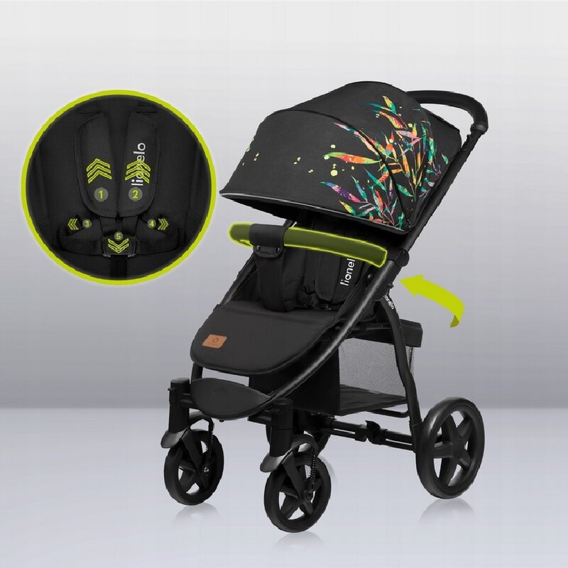 Carucior sport Lionelo Annet Plus Dreamin', Negru