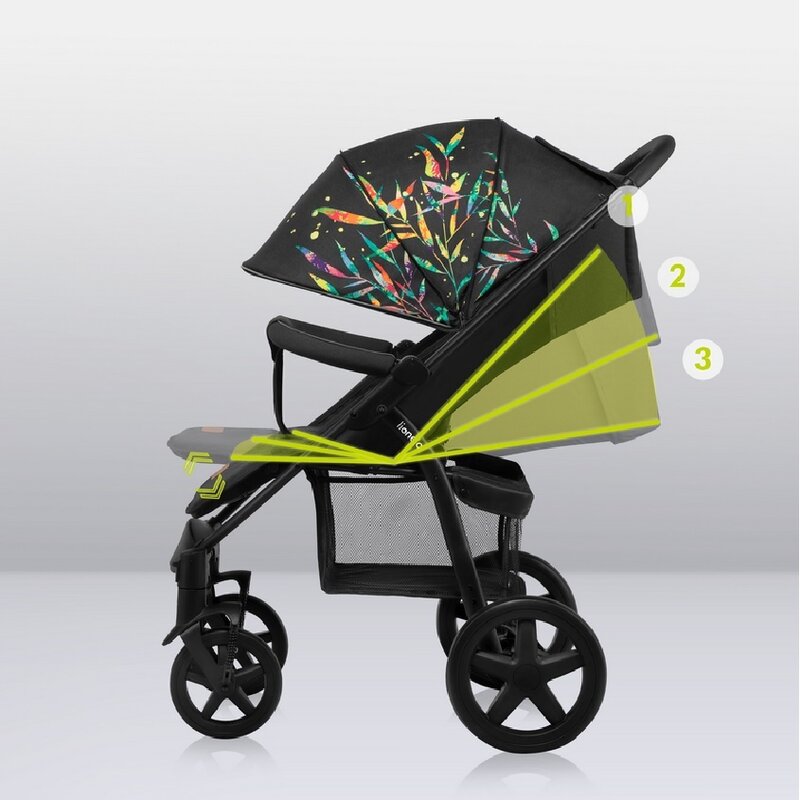 Carucior sport Lionelo Annet Plus Dreamin', Negru