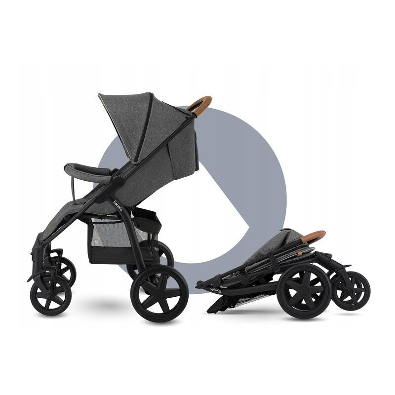Carucior sport Lionelo Annet Tour, Gri