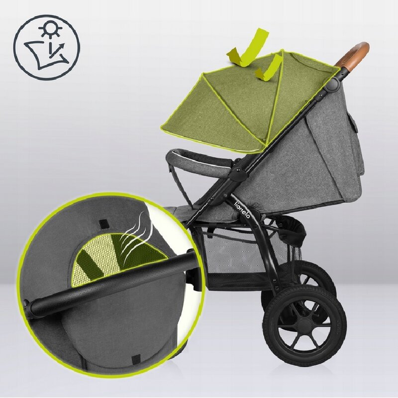 Carucior sport Lionelo Annet Tour, Gri