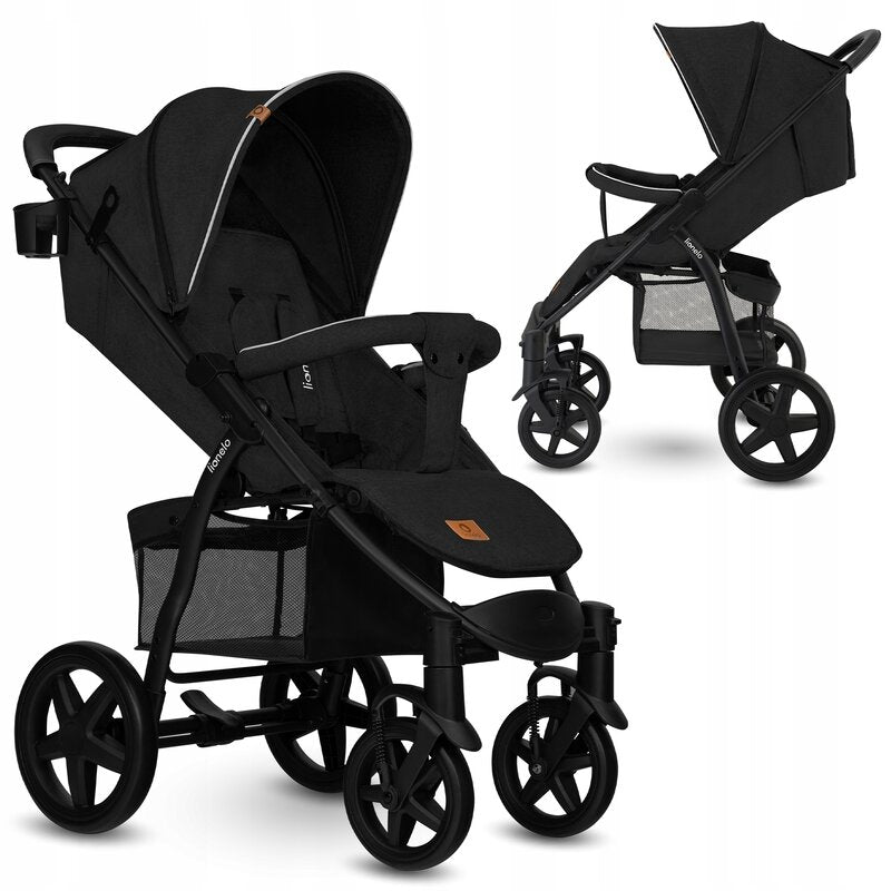 Carucior sport Lionelo Annet Tour, Negru