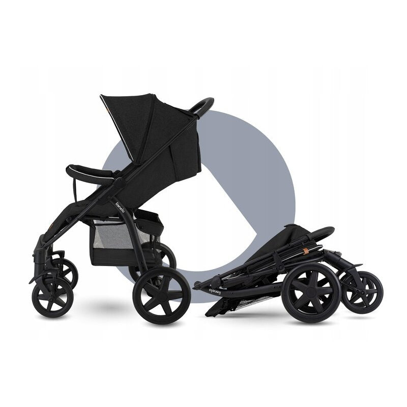 Carucior sport Lionelo Annet Tour, Negru