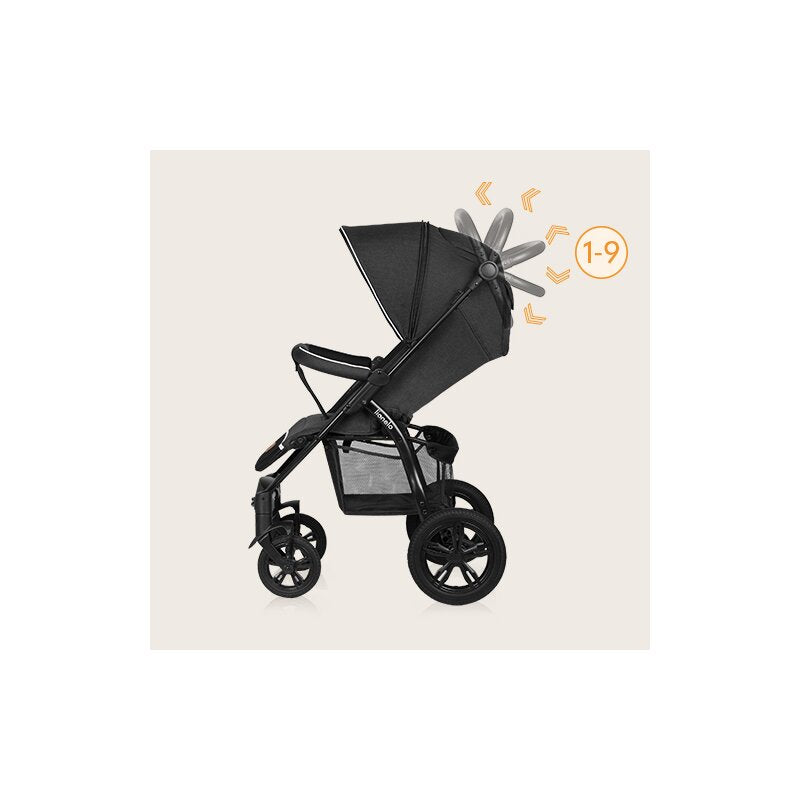 Carucior sport Lionelo Annet Tour, Negru
