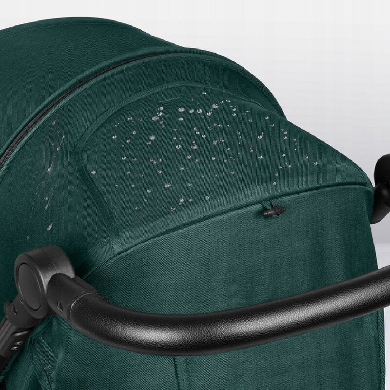 Carucior sport, Lionelo, Annet Tour, De la nastere, Cu capotina impermeabila, Cu filtru UPF 50+, Cu maner reglabil, Plasa de tantari, Suport biberon, Saculet pentru picioare, Pana la 22 kg, Cu certificare TUV, Verde