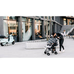 Carucior sport Lionelo Elia Oslo, Negru/Alb