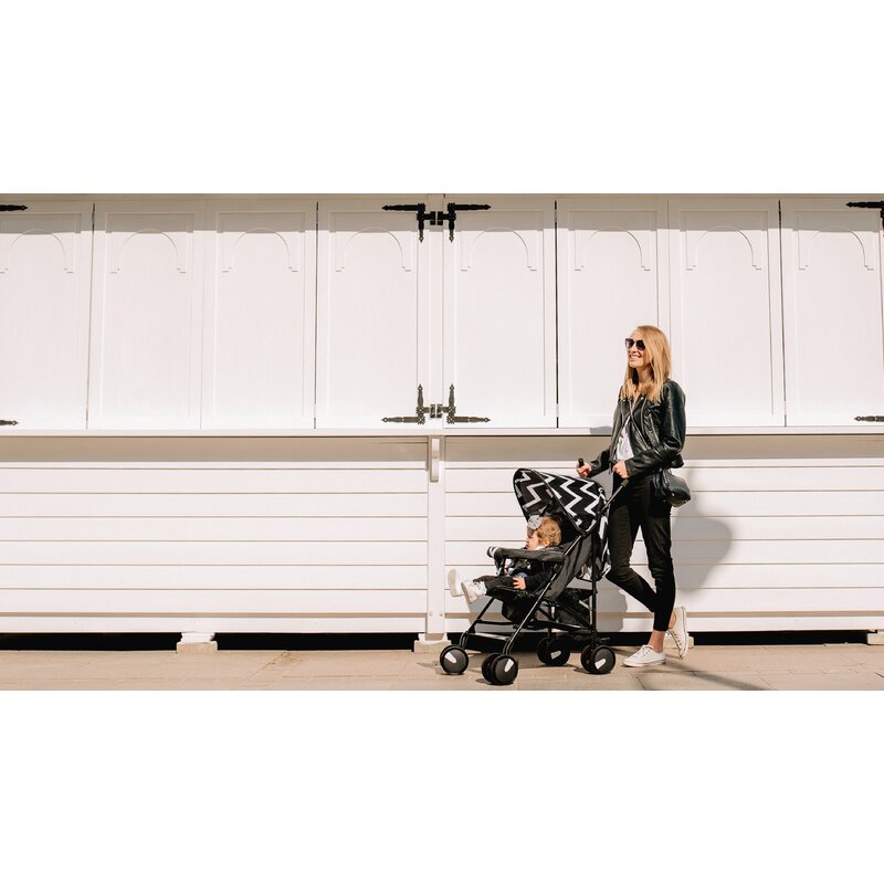 Carucior sport Lionelo Elia Oslo, Negru/Alb