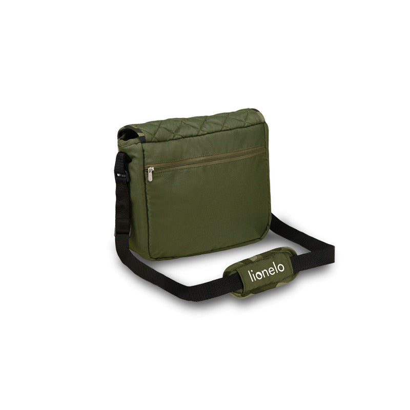 Carucior sport, Lionelo, Emma Plus, Cu tavita, 2 Suporturi pentru pahar, Geanta accesorii, Conform cu standardul european de securitate EN1888-1, Forest Green