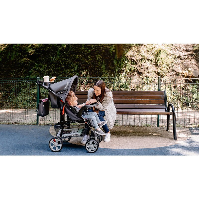 Carucior sport Lionelo Emma Plus, Stone