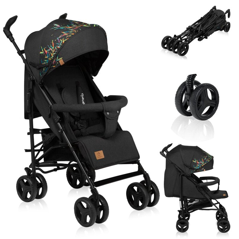 Carucior sport compact Lionelo Irma, Negru