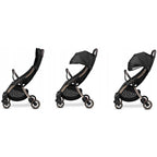 Carucior sport Lionelo Julie One, Negru/Auriu