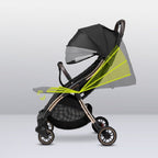 Carucior sport Lionelo Julie One, Negru/Auriu