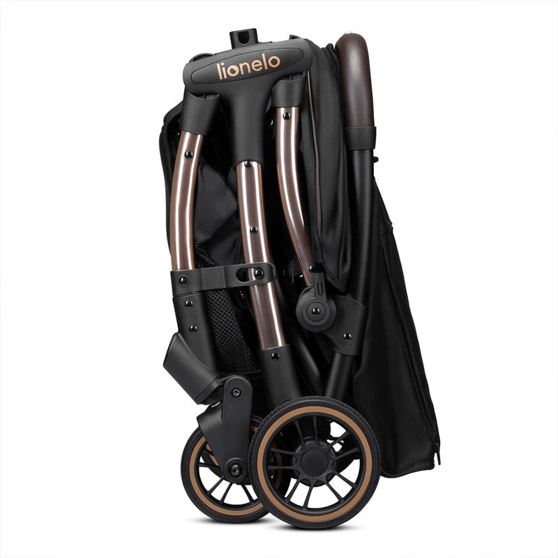 Carucior sport Lionelo Julie One, Negru/Auriu