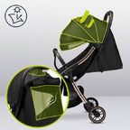 Carucior sport Lionelo Julie One, Negru/Auriu