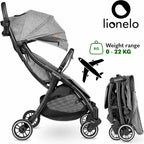 Cărucior sport Lionelo Julie One Gri - cadru din aluminiu, pliere compactă