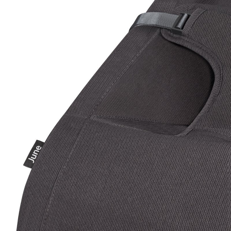 Fotoliu balansoar, Lionelo, June, Cu arcada cu jucarii, Ergonomic, Balansare manuala, Pliabil, 0 luni+, Gri