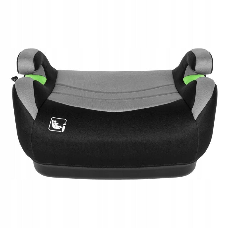 Inaltator auto, Lionelo, Luuk Fix I-size, 125- 150 cm, Instalare cu sistem Isofix si centura de prindere, Cu husa detasabila, Conform cu standardul european de securitate ECE R129, Gri